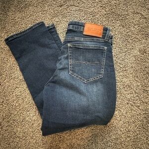 Women's Lucky Brand Sweet Crop Jeans SZ 6 / 28 dark wash